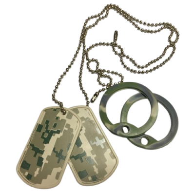 Dog Tag Chapa Identificación US-ARMY ACU