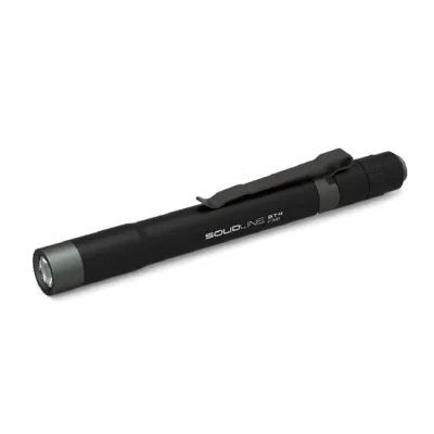 SOLIDLINE Linterna ST4 con clip 180 lm