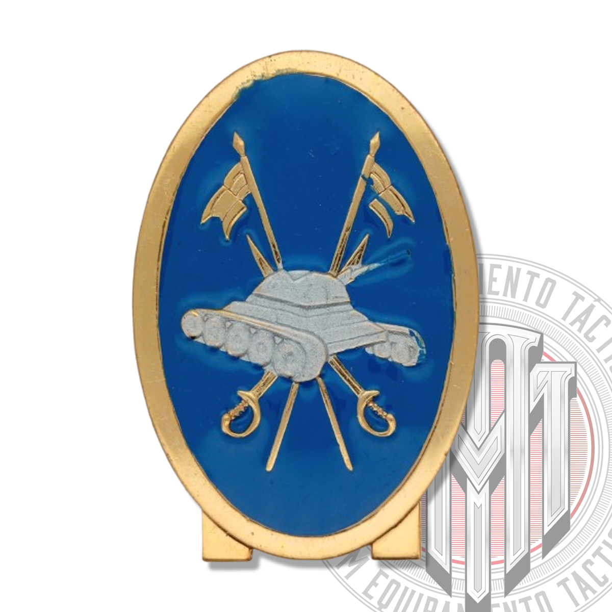 DISTINTIVO DE CARRO DE COMBATE E INSTRUCTOR DE CARROS, CABALLERIA OFICIALES
