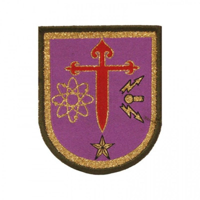 EMBLEMA REPRESENTACIÓN BRAZO jefatura de los Sistemas de Información, Telecomunicaciones y Asistencia Técnica (JCISAT)