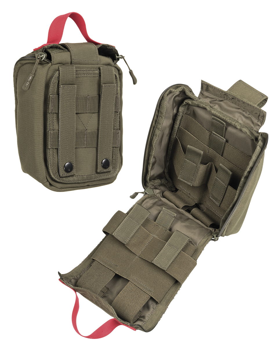 POUCH Botiquín médico Molle MILTEC IFAK verde