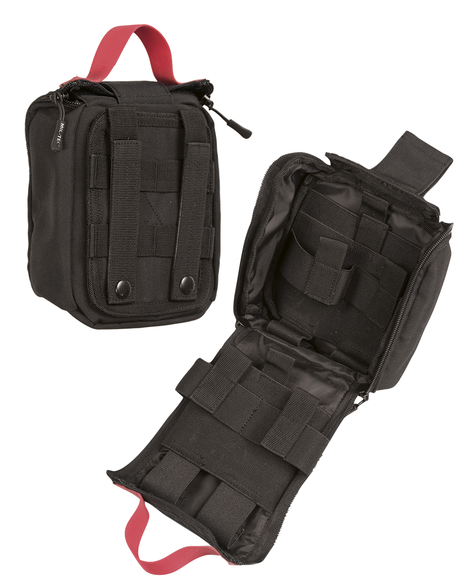 POUCH Botiquín médico Molle MILTEC IFAK negro