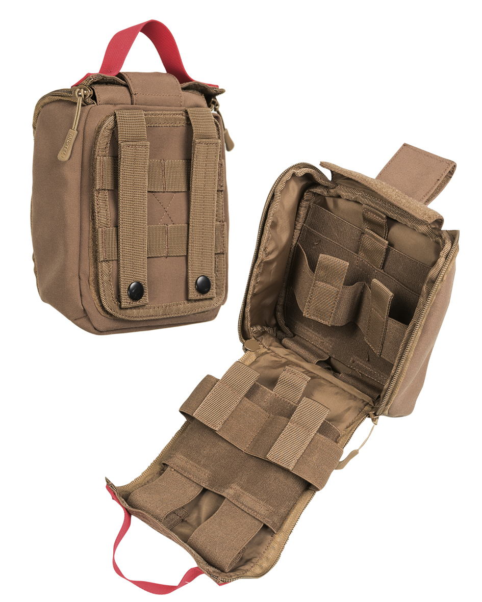 POUCH Botiquín médico Molle MILTEC IFAK coyote