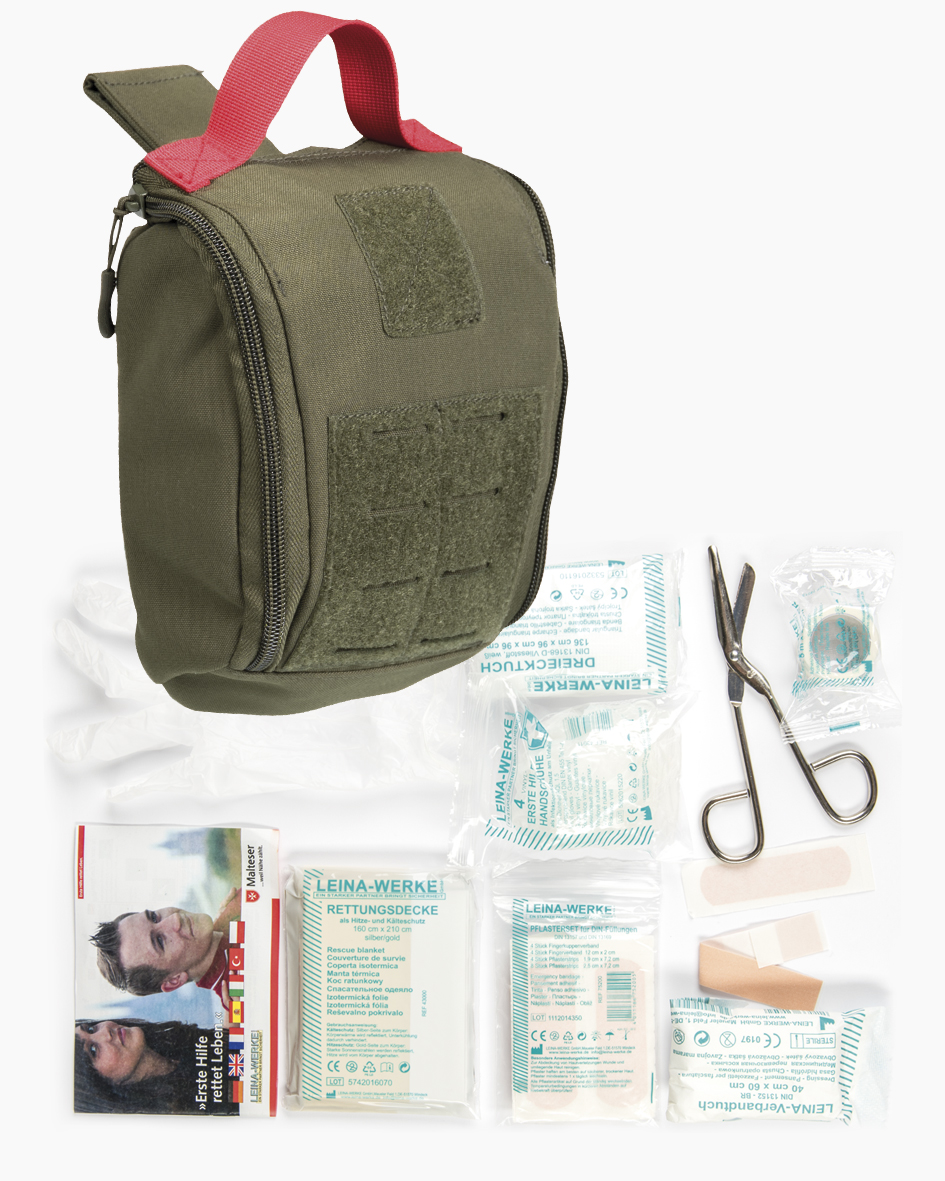 Botiquín médico Molle MILTEC IFAK verde - Imagen 2