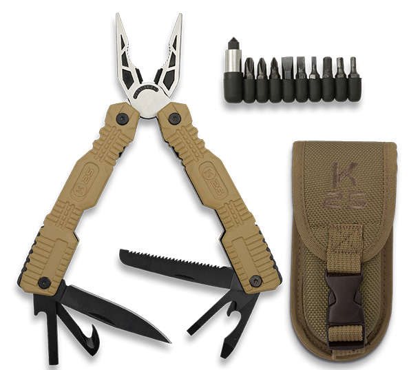 alicate coyote K25 con funda. 19 usos.