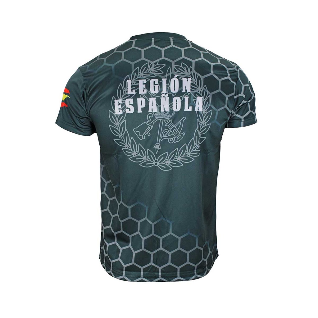 CAMISETA IMMORTAL SUBLIMACION LEGION VERDE OSCURO - Imagen 2