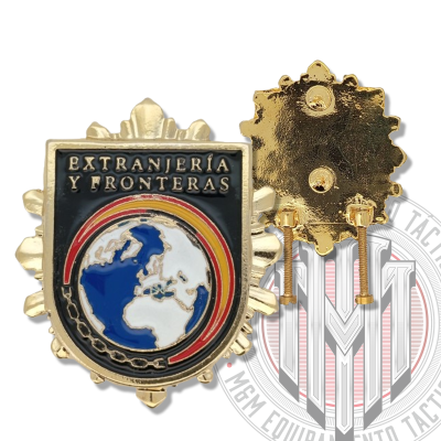Distintivo de PERMANENCIA de la Especialidad Extranjería y Fronteras