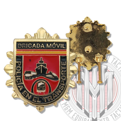Distintivo Permanencia de la Brigada Móvil en el Transporte POLICIA NACIONAL