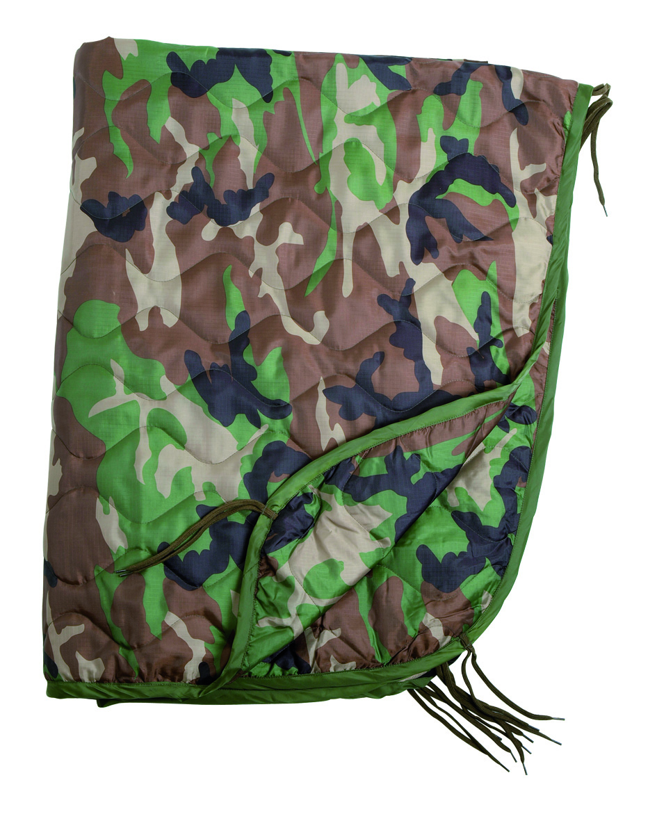 Poncho Liner US Army MILTEC Camo Woodland