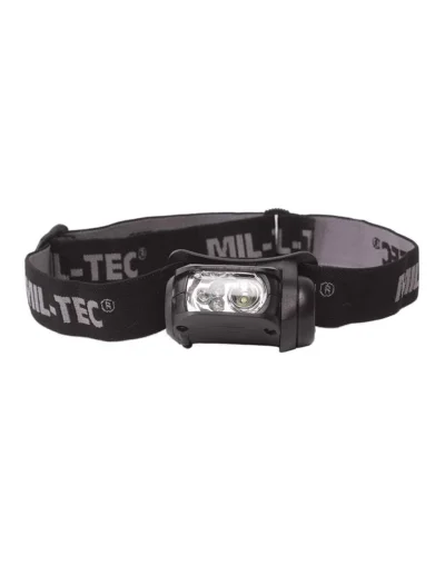 Linterna 60 lumen cabeza cuatro colores Miltec
