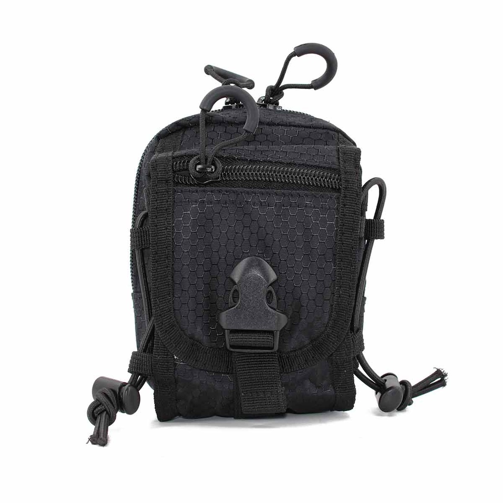 BOLSITO IMMORTAL MOLLE TIRA PVC NEGRO