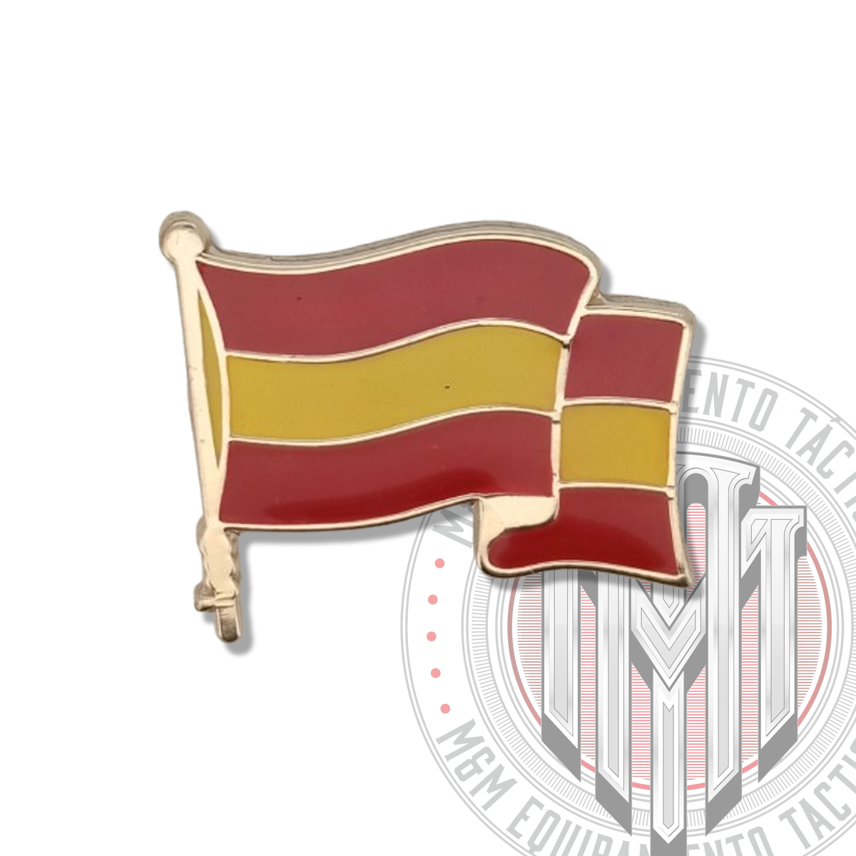 PIN SOLAPA BANDERA ESPAÑA PEQUEÑO 17X 14,1 mm