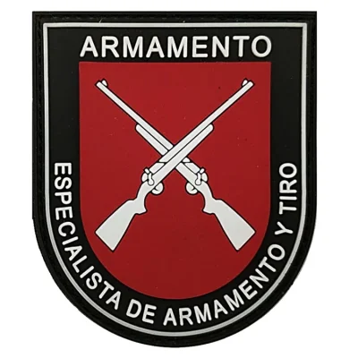 PARCHE PECHO PVC ARMAMENTO