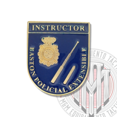 Distintivo Formador Bastón Policial Extensible