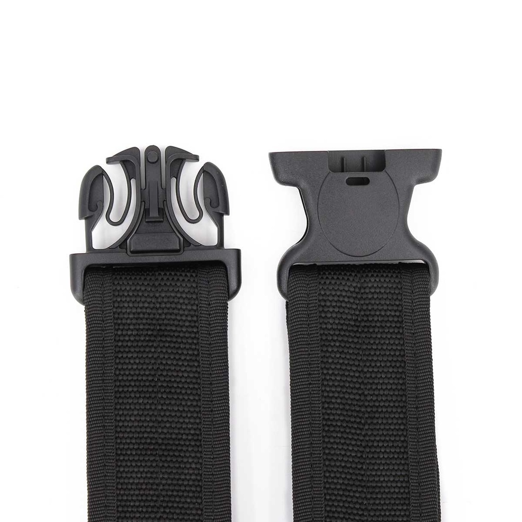 CEÑIDOR IMMORTAL S/M VELCRO HEBILLA SEGURIDAD RÍGIDO NEGRO - Imagen 2