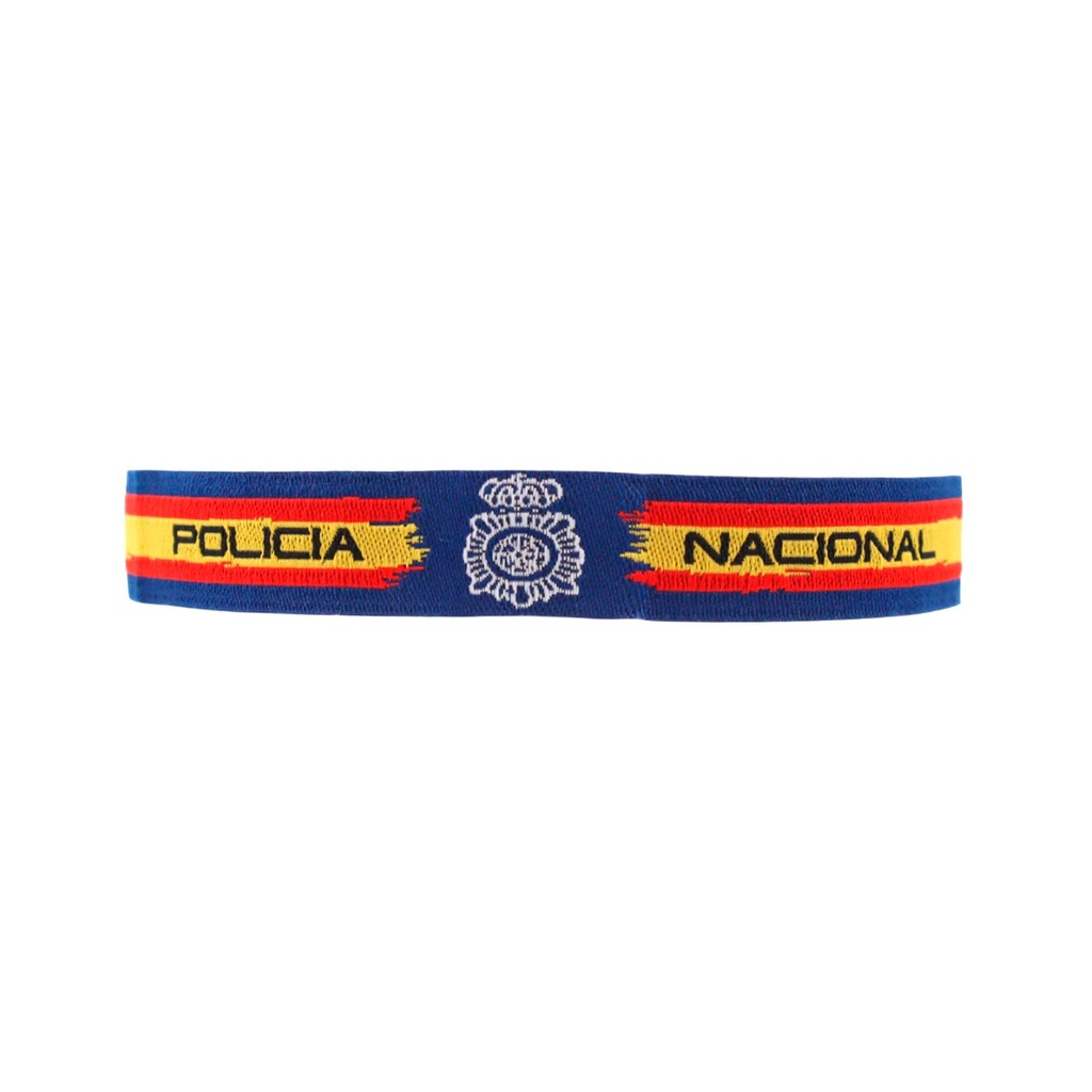 PULSERA IMMORTAL POLICIA NACIONAL CINTA AZUL