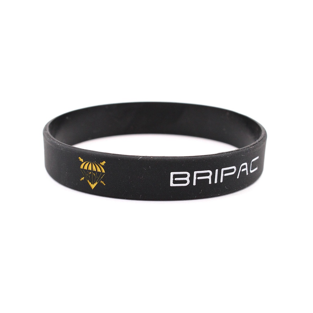 PULSERA IMMORTAL PVC BRIPAC NEGRA - Imagen 4