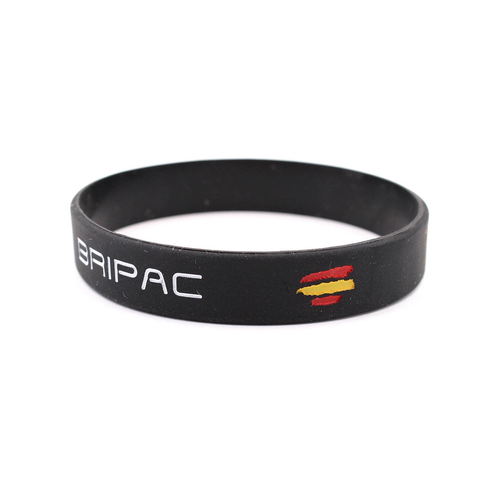 PULSERA IMMORTAL PVC BRIPAC NEGRA - Imagen 2