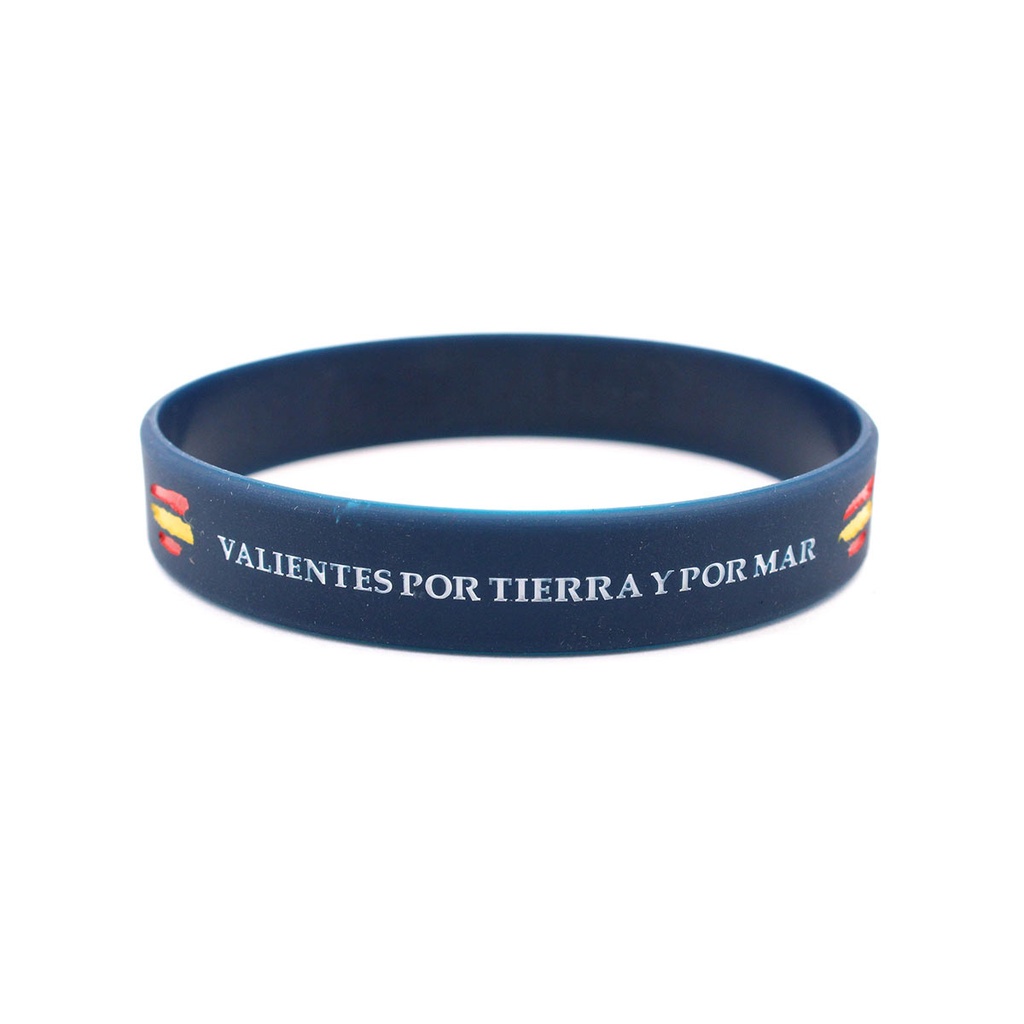 PULSERA IMMORTAL PVC INFANTERIA MARINA MARINO - Imagen 4