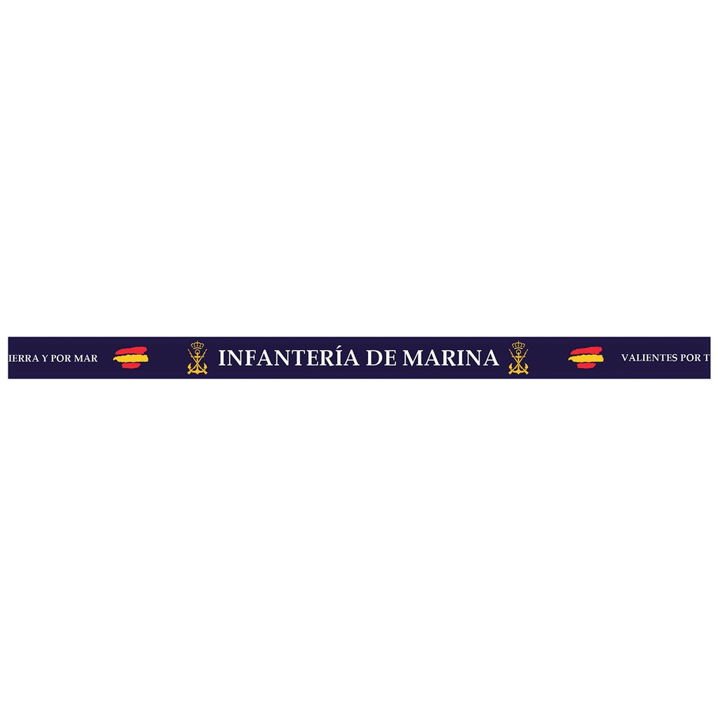 PULSERA IMMORTAL PVC INFANTERIA MARINA MARINO - Imagen 3
