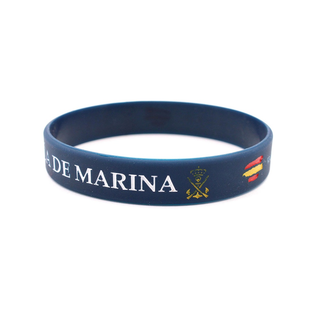 PULSERA IMMORTAL PVC INFANTERIA MARINA MARINO - Imagen 2