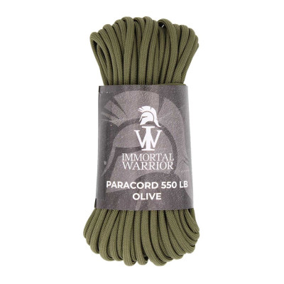 CORDINO IMMORTAL PARACORD 4MM X 15M 550LB VERDE