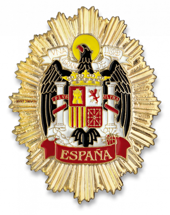 CHAPA IDENTIFICATIVA CARTERA AGUILA