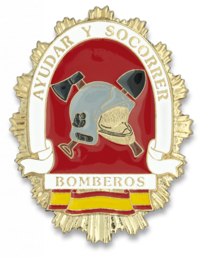 CHAPA IDENTIFICATIVA CARTERA BOMBEROS