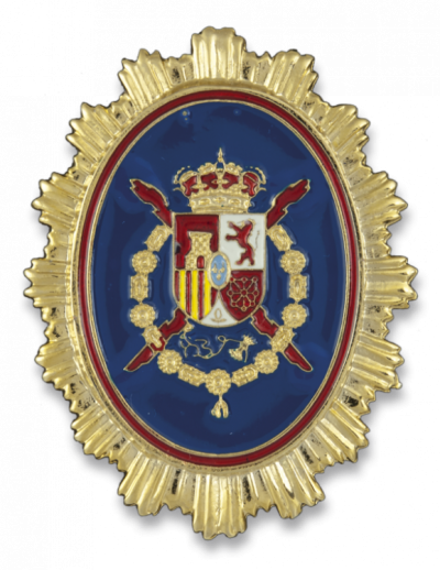 CHAPA IDENTIFICATIVA CARTERA GUARDIA REAL