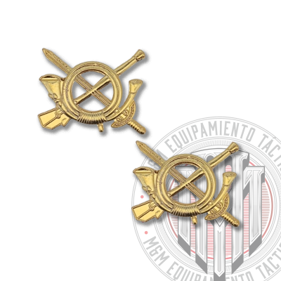 Emblema de solapa infantería (Par)