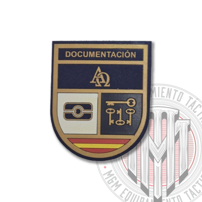 PARCHE BRAZO PVC BRAZO DOCUMENTACIÓN Policía Nacional