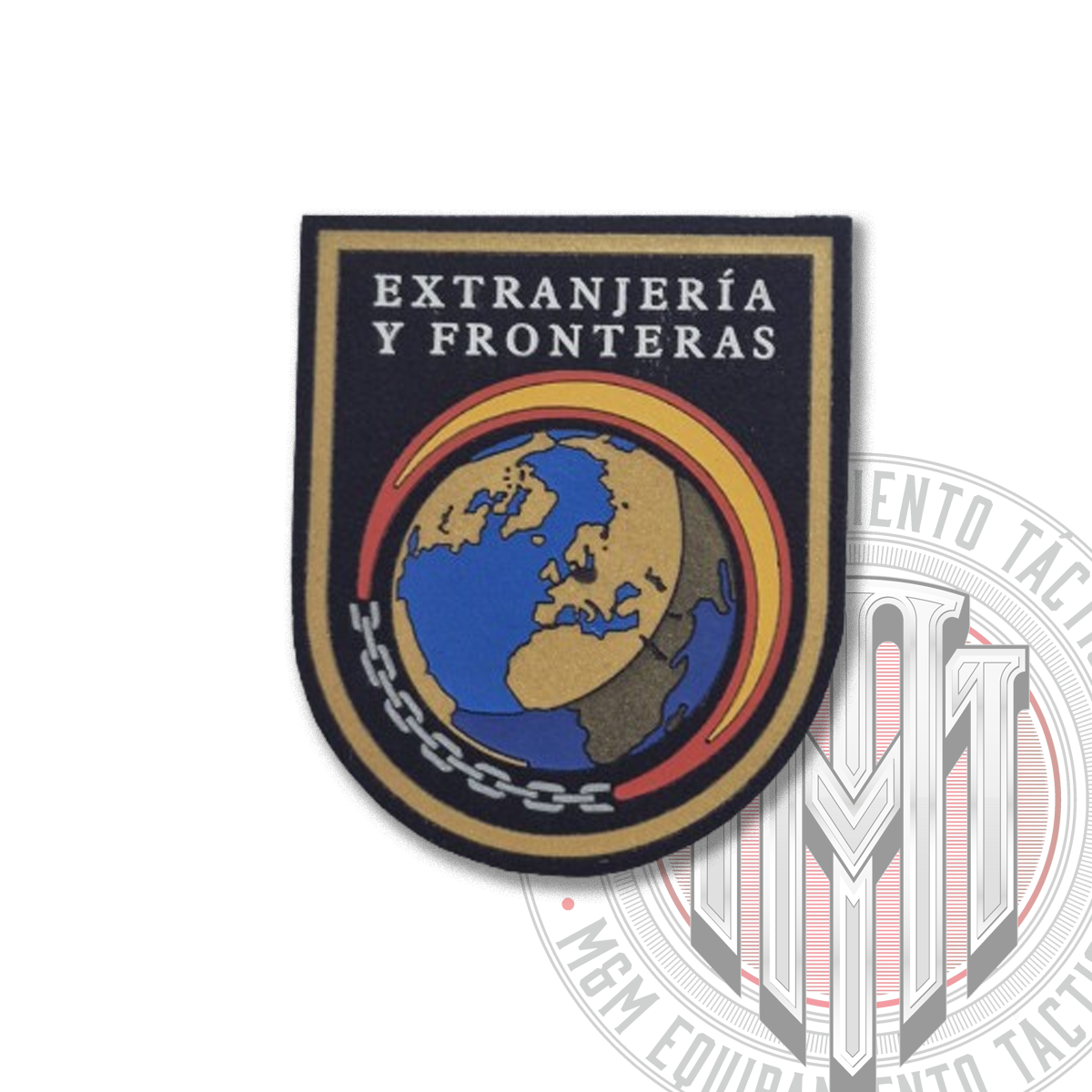 PARCHE BRAZO PVC BRAZO EXTRANJERÍA Y FRONTERAS Policía Nacional