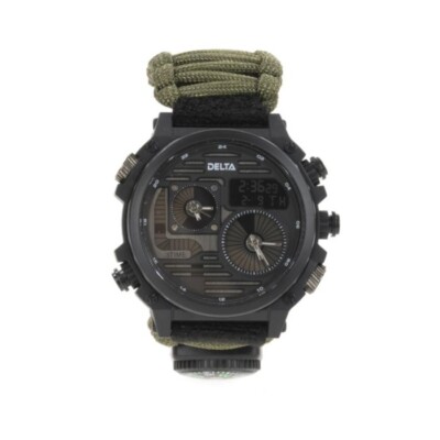 Reloj de Supervivencia DELTA TACTIS Analógico y Digital verde