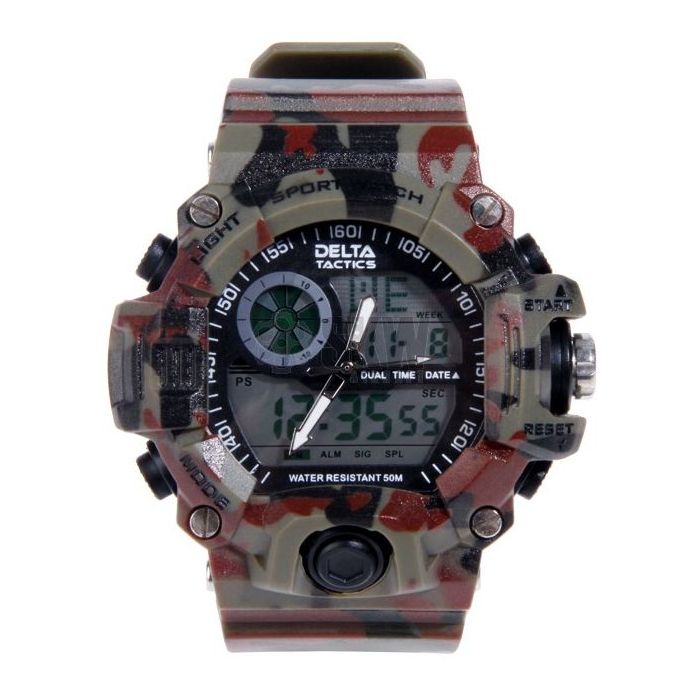 Reloj táctico DELTA TACTICS Sport camo
